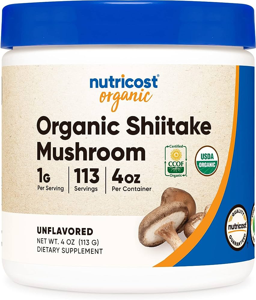 CCOF Organic Shiitake Powder