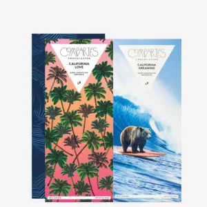 California Chocolate Bar Gift Set LIMITED EDITION BLUE PALMS GIFT BOX