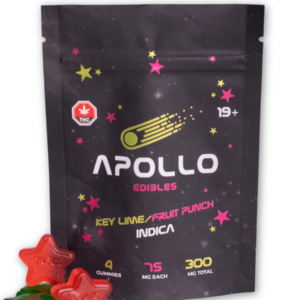 APOLLO GUMMIES – INDICA KEY LIME/ FRUIT PUNCH 1000MG