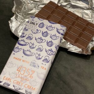 EASYDAYS CHOCOLATE BAR – 360MG BAR – WHITE CHOCOLATE WITH OREO COOKIE AND ORGANIC EARL GREY